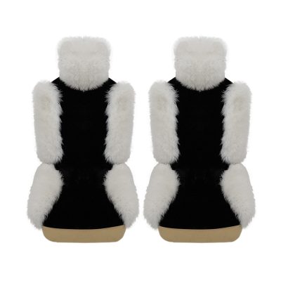 Beautiful sheepskin car seat cover (6)