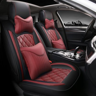 Classic style car leather seat cover (6)