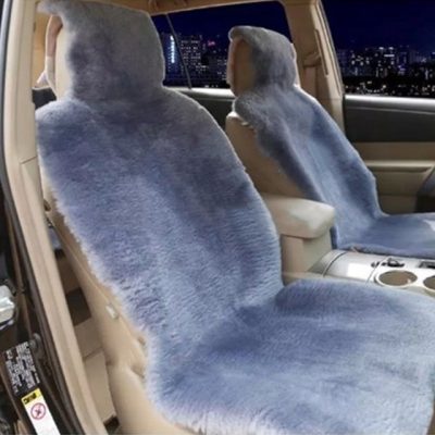 Color customized sheepskin car seat cover (4)