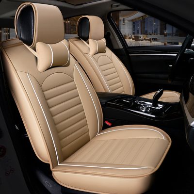 Custom luxury PU leather car seat cover (4)