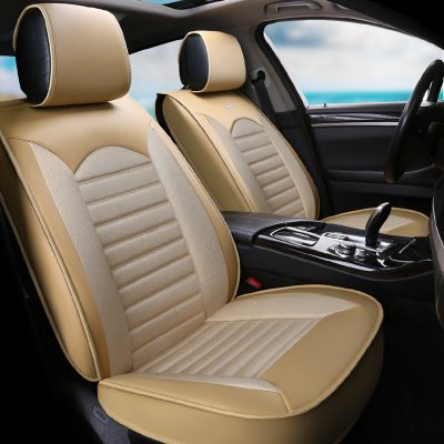 Customized full surround car leather seat cover (4)