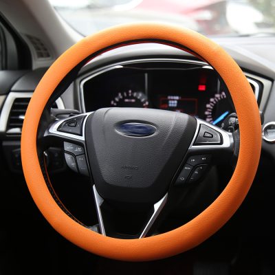 Different color silicone car steering wheel cover (6)