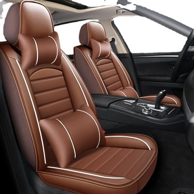 Factory direct color leather seat cover (3)