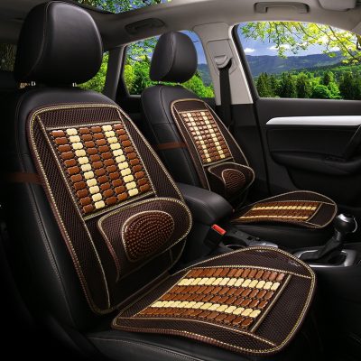 Fashion design bamboo car seat cover (4)