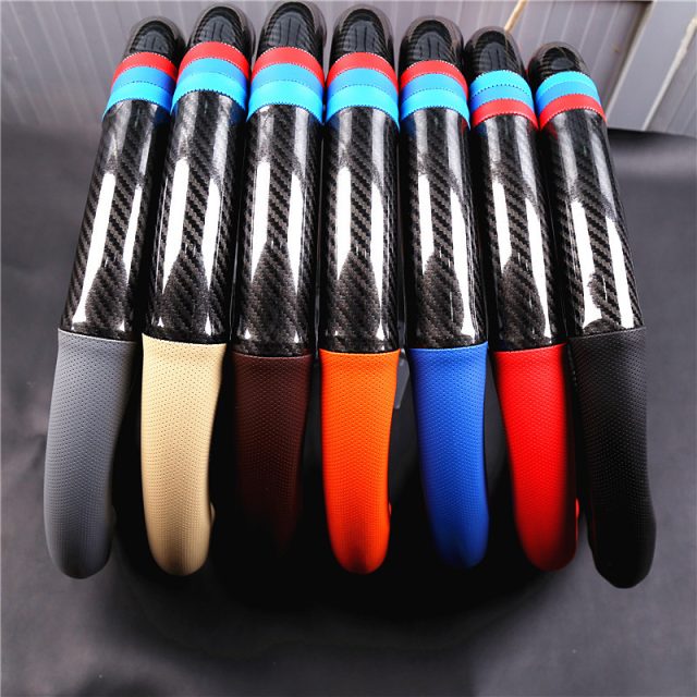 Fiber non-slip car steering wheel cover (2)