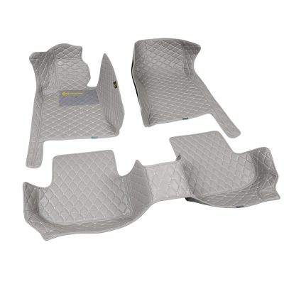Full set of customized leather car mats (3)