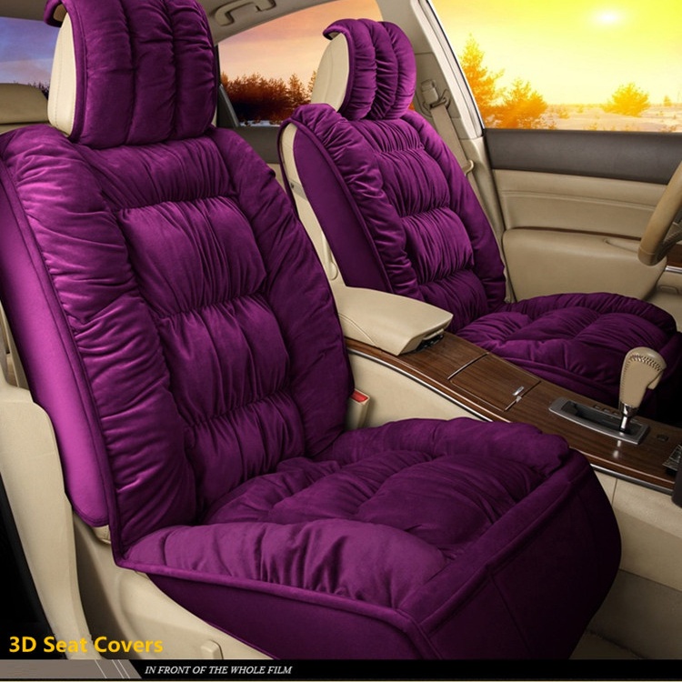 Full set of luxury cotton car seat cover