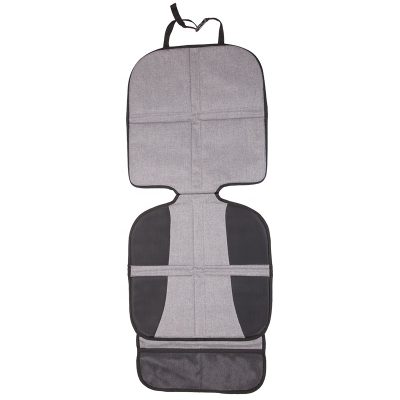 Gray portable car seat protector (2)