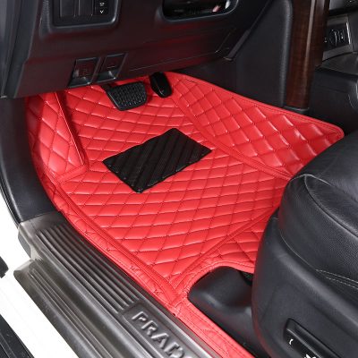 High-end custom leather car mat (4)