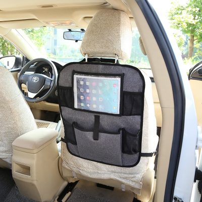 High-end printed pattern surface car organizer (1)