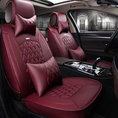 Hot sale luxury leather seat cover (3)