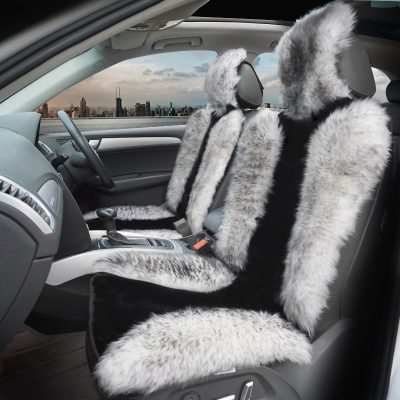 Hot sale soft sheepskin car seat cover (5)