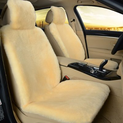Hot selling sheepskin car seat cover (8)