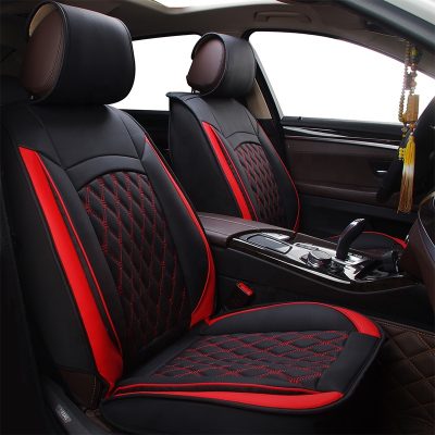Hybrid leather luxury car seat cover (4)