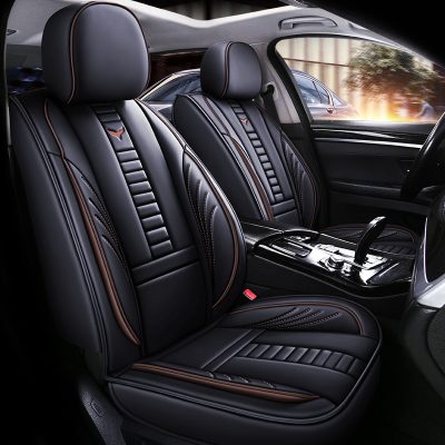 Luxury car leather cushion cover (6)