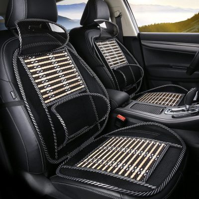 New fashion design bamboo car seat cushion (3)