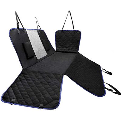 Oxford custom waterproof dog car seat cover (5)