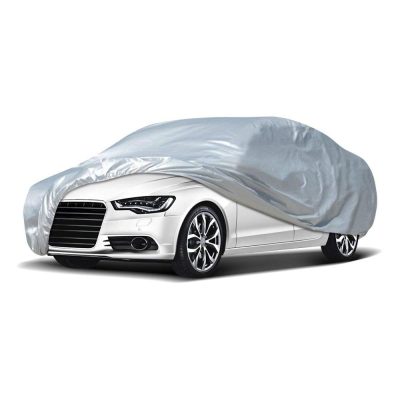Silver anti-ultraviolet car cover (3)