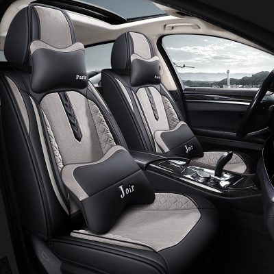 Suede leather premium car seat cover (3)