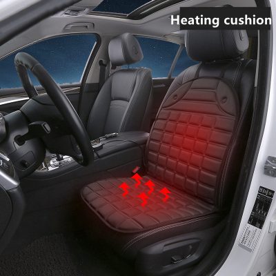 Universal size heated wool car seat cover (6)