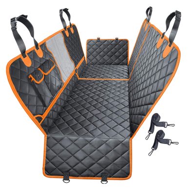Universal size protective dog car seat cover (4)