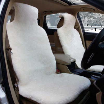 Warm sheepskin car seat cover (5)