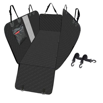 Wholesale black dog car seat cover (4)