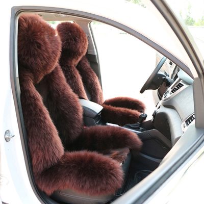Wholesale luxury sheepskin car seat cover (2)