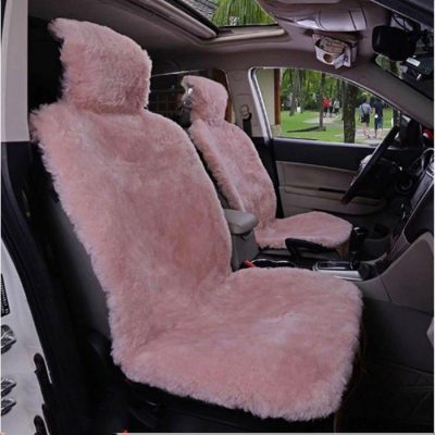 Winter pure sheepskin car seat cover (5)